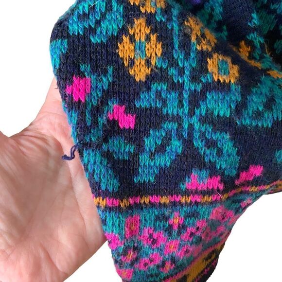 JUSTINE TODD Vintage Flower Button-Up Cardigan size M - Picture 11 of 14